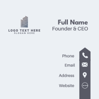 Corporate Building Business Business Card Design