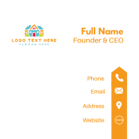 Preschool Daycare Nursery Business Card Design