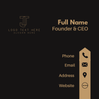 Jewelry Fashion Boutique Business Card Design