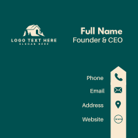 House Yard Landscaping Business Card Design