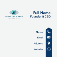  Digital Eye Orbit Security Business Card Design