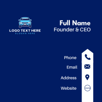 Car Vehicle Rideshare Business Card Design