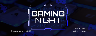 Streamers Night Facebook cover Image Preview