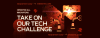 Tech Enthusiasts Challenge Facebook Cover Design