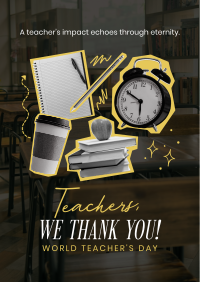 Professor Teacher's Day Poster Design