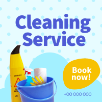 Professional Cleaning Instagram Post Design