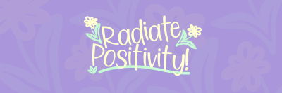 Radiate Positivity Twitter header (cover) Image Preview