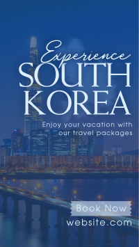  Minimalist Korea Travel Facebook story Image Preview