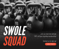 Swole Squad Facebook post Image Preview