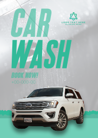 Car Wash Professional Service Flyer Design