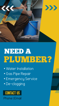Simple Plumbing Services TikTok video Image Preview