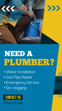 Simple Plumbing Services TikTok Video Image Preview