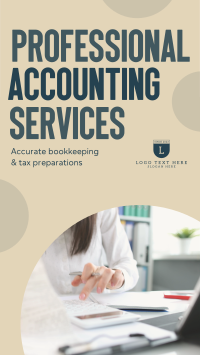 Accounting Service Experts Facebook story Image Preview