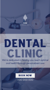 Dental Care Clinic Service Instagram story Image Preview
