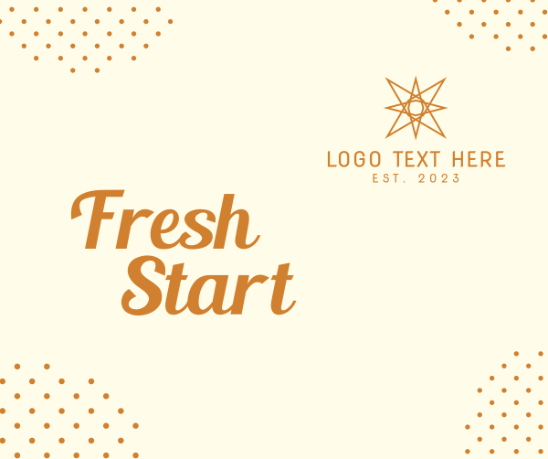 New Year Fresh Start Facebook Post Design Image Preview