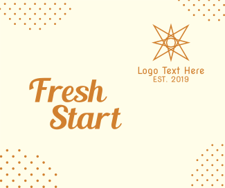 New Year Fresh Start Facebook post