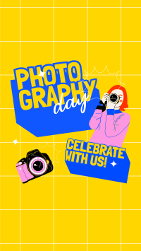 Photography Day Celebration Facebook Story Design