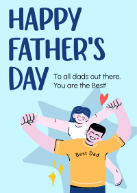 Jolly Father's Day  Flyer Image Preview