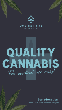 Quality Cannabis Plant Instagram reel Image Preview