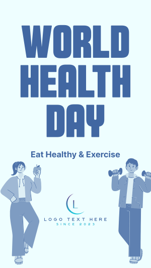 World Health Day Facebook story Image Preview