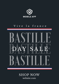 Happy Bastille Day Poster Image Preview