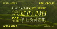 Earth Day Environment Facebook Ad Design