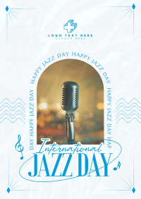 Elegant Jazz Day Flyer Image Preview