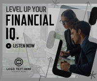 Business Financial Podcast Facebook Post Design