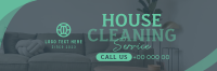 Professional House Cleaning Service Twitter Header Design