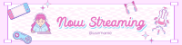 E-Girl Aesthetic Twitch Banner Image Preview