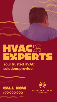 HVAC Experts YouTube short Image Preview