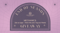 Give Away Season Facebook event cover Image Preview