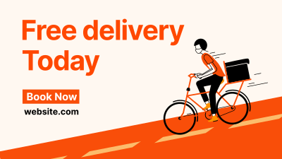 Free Delivery Facebook event cover Image Preview