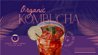 Organic Kombucha Video Image Preview