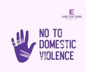 No to Domestic Violence Facebook post Image Preview