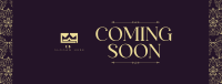 Classy Coming Soon Facebook Cover Design