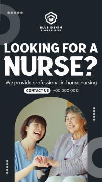 Professional Nursing Services Instagram Reel Image Preview