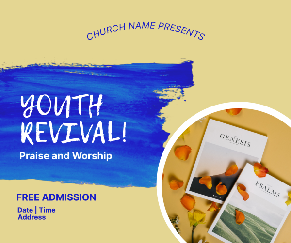 Church Youth Revival Facebook Post Design Image Preview