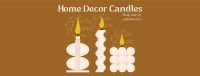 Home Decor Candles Facebook cover Image Preview