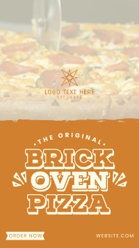 Fresh Oven Pizza YouTube Short Design