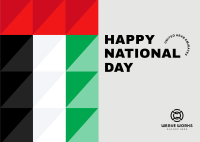 UAE National Day Postcard Image Preview