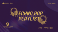 Techno Pop Music Animation Preview
