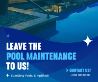 Pool Maintenance Service Facebook post Image Preview