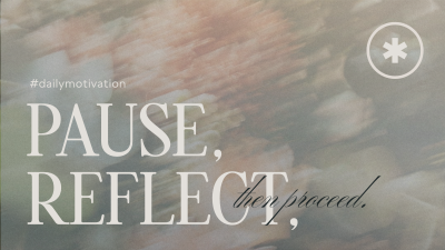 Pause & Reflect Facebook event cover Image Preview