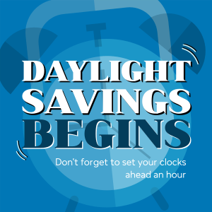 Playful Daylight Savings Instagram post Image Preview