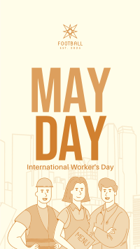 May Day All-Star Instagram Story Design
