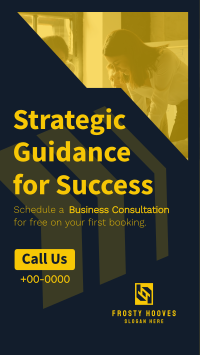 Professional Business Consulting TikTok Video Image Preview