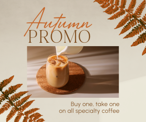 Autumn Coffee Promo Facebook post Image Preview
