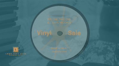 Vinyl Record Sale Facebook event cover Image Preview