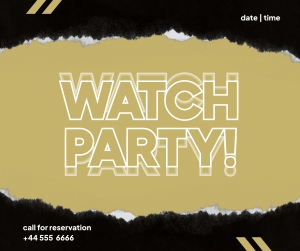 Watch Party Facebook post Image Preview